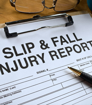 Personal injury insurance claim