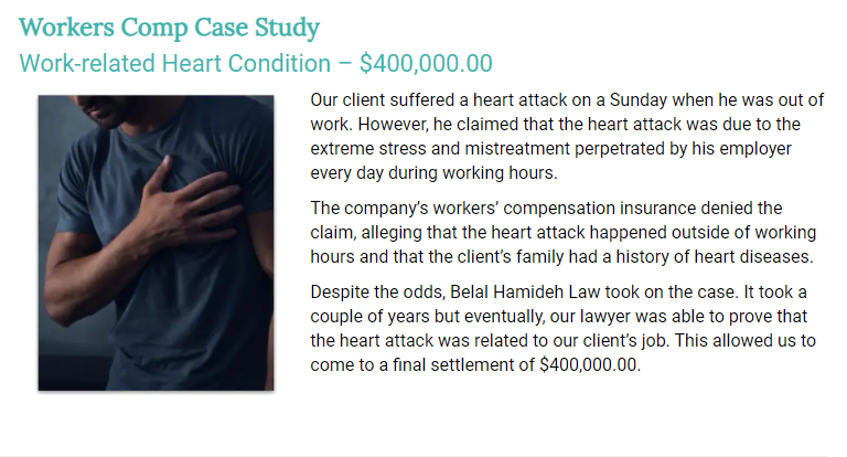 workers comp casestudy