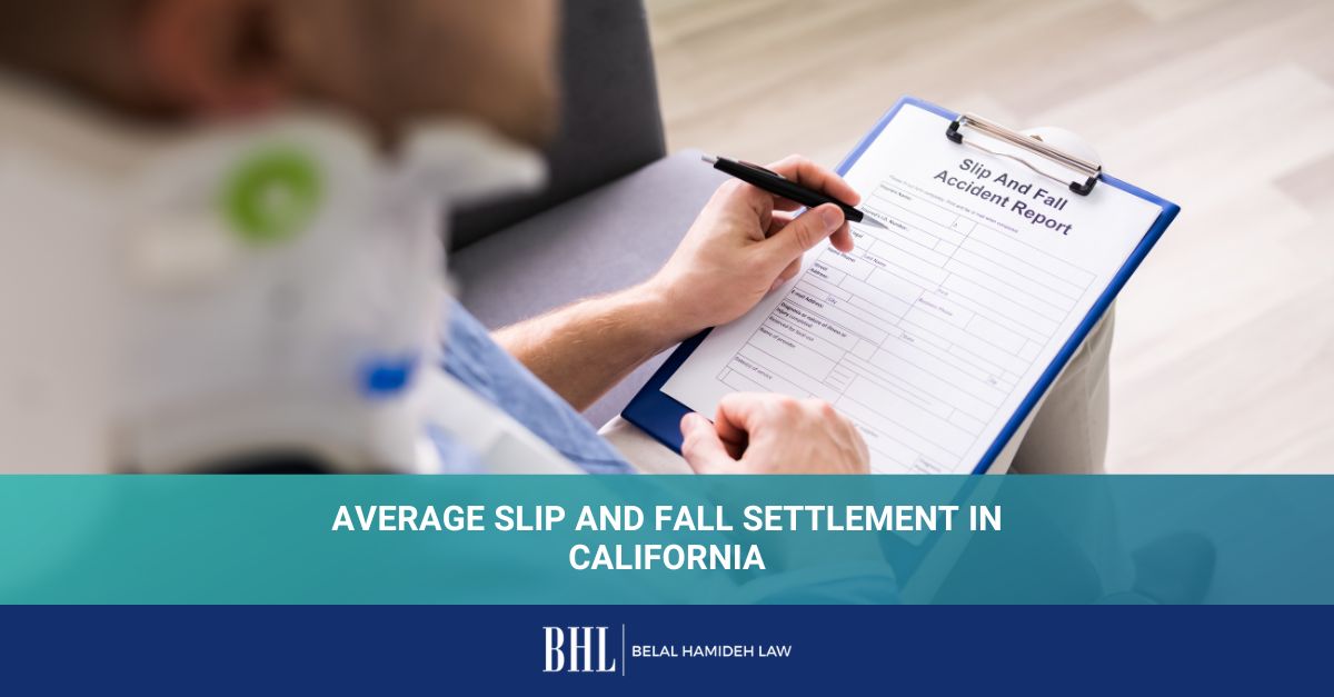 Slip and fall lawyer settlements happen frequently in California.